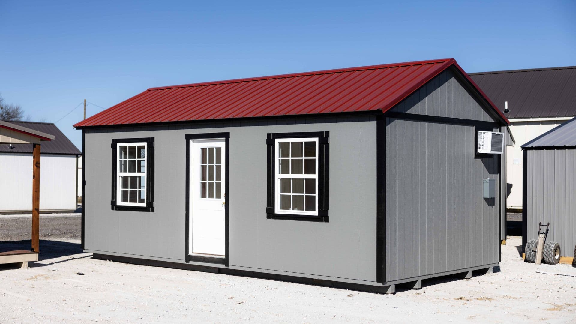 12x24 Finished Gable Shed