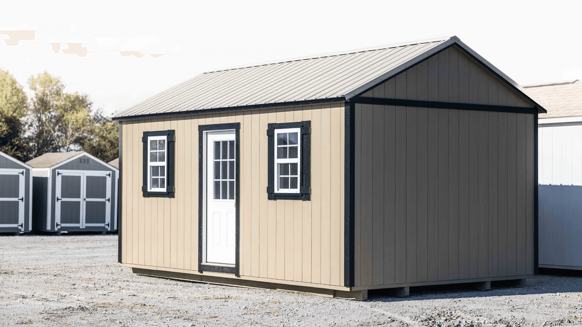 12x20 Finished Gable Shed