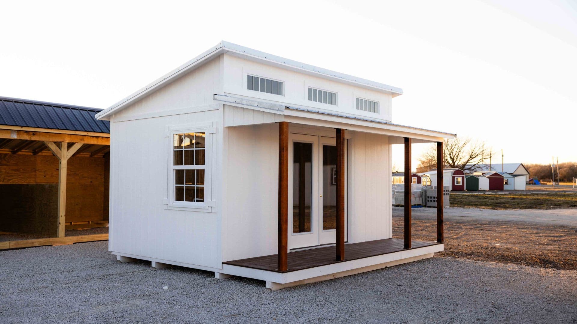 14x16 Single Slope Cottage