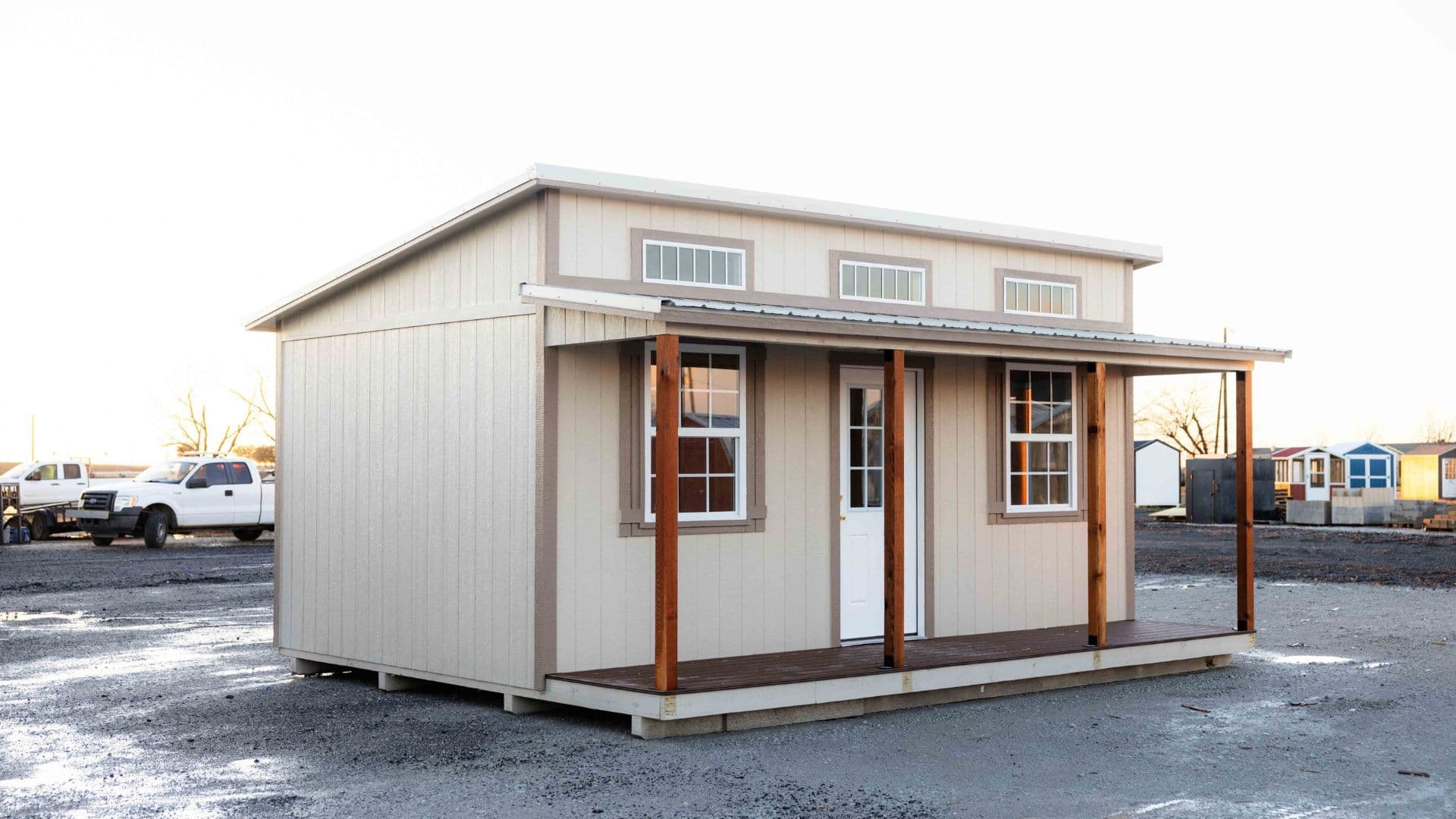 16x20 Single Slope Cottage