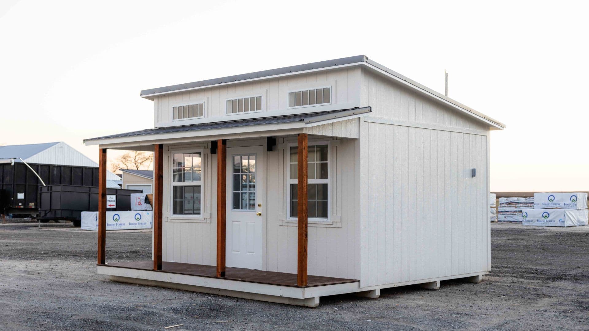 16x16 Single Slope Cottage