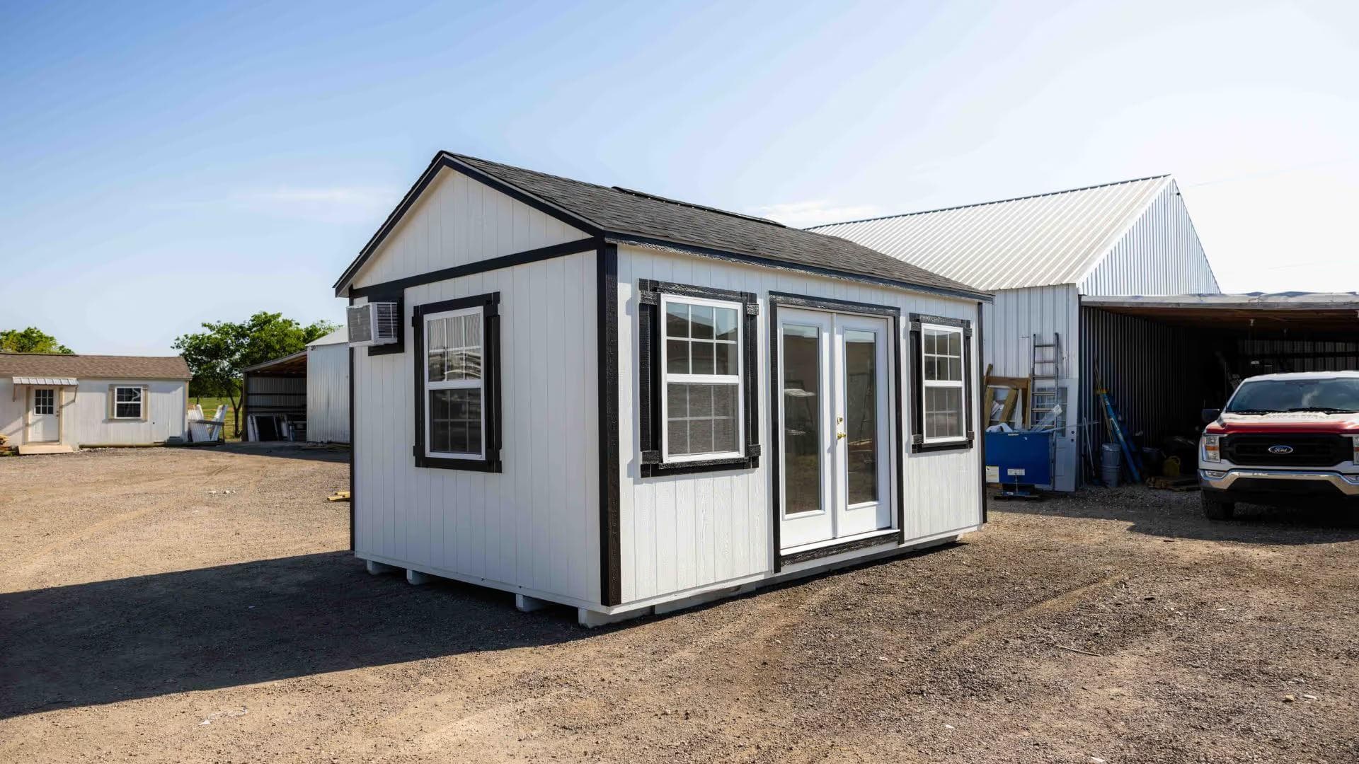 12x18 Finished Gable Shed